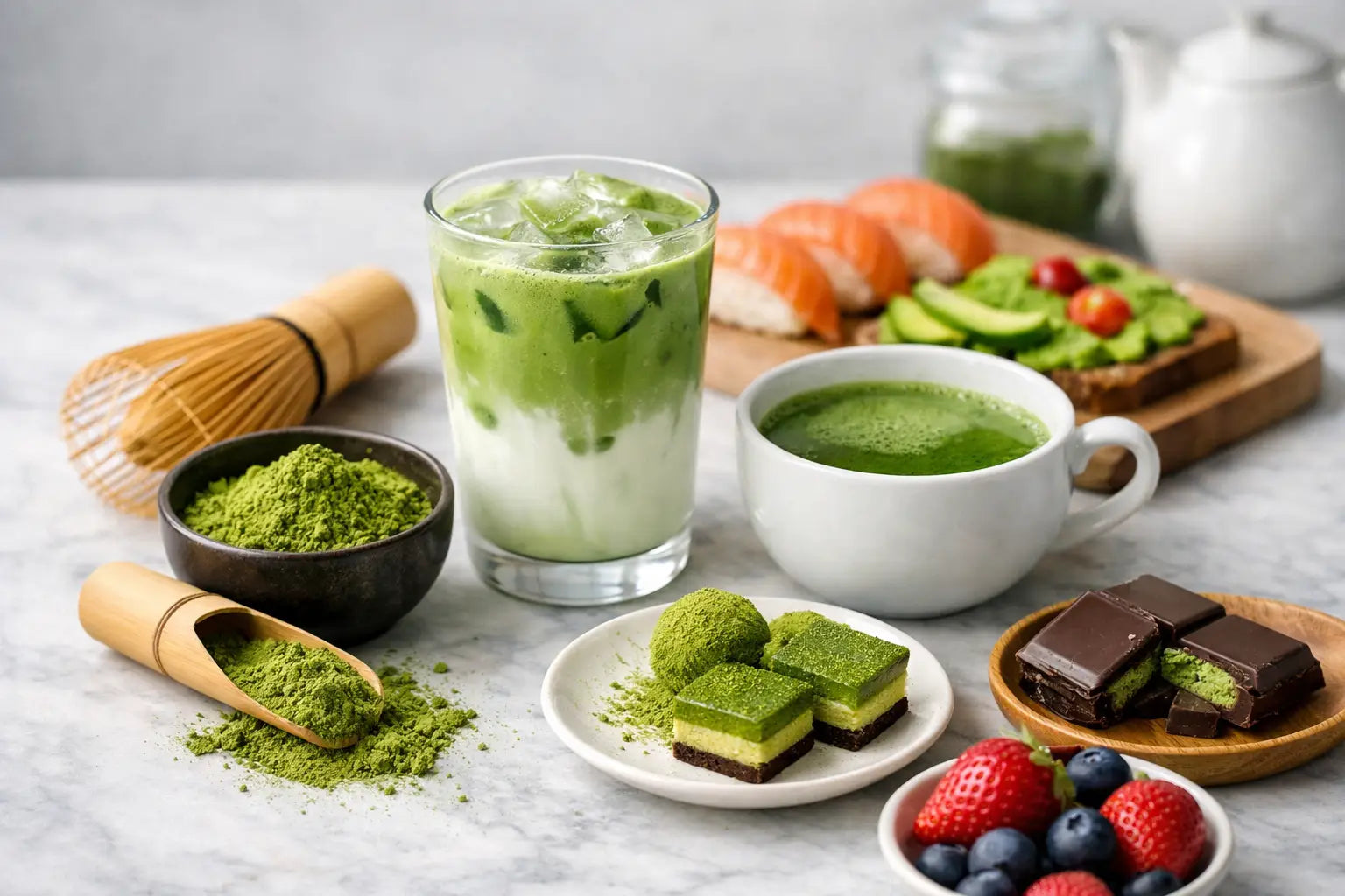 Abbinamenti e ricette con il matcha