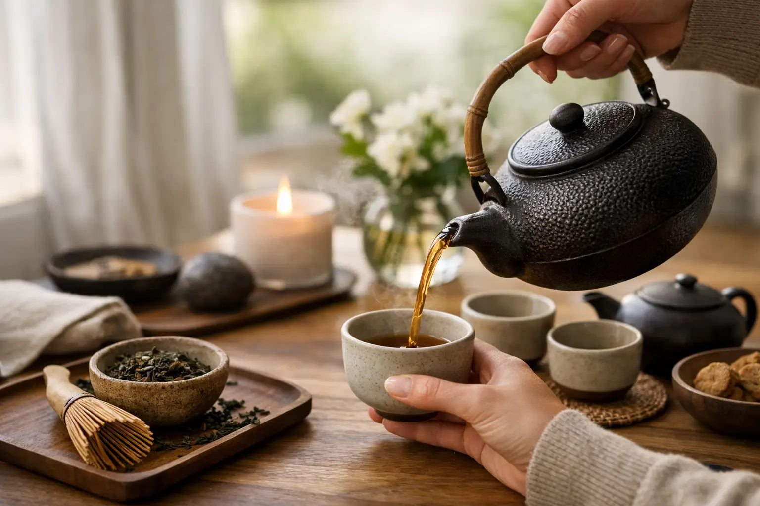 Come creare rituale del tè ogni giorno