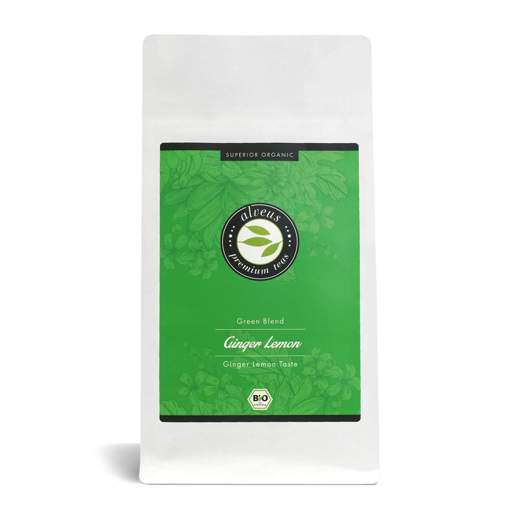 Ginger Lemon ORGANIC - 150g Bag - Green tea